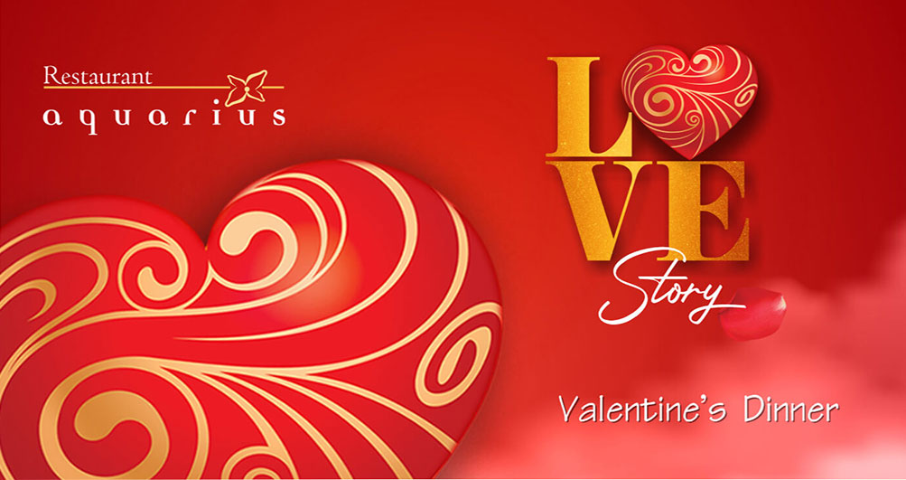 Valentine's Dinner in Aquarius Restaurant